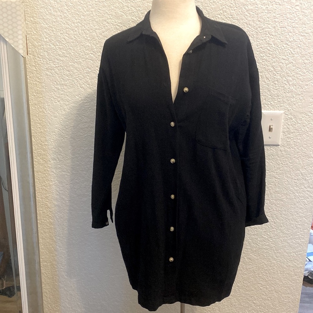 Black Button Down Shirt